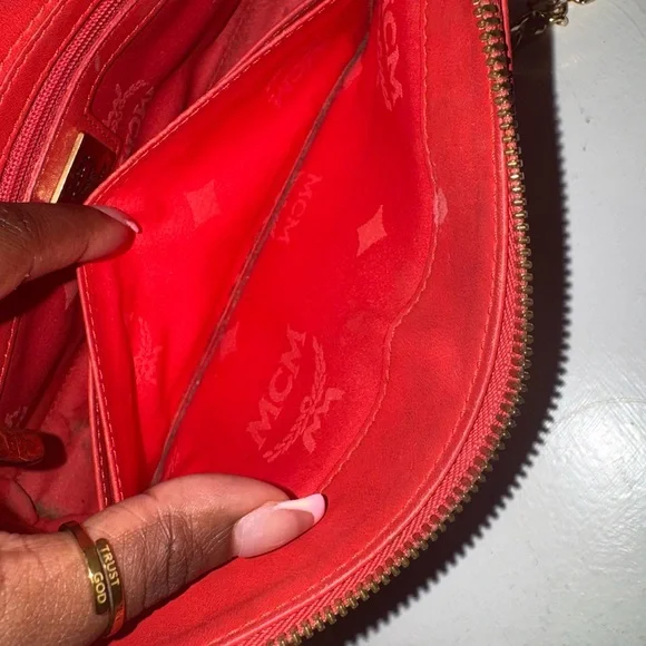 MCM Patent Leather Shoulder/Crossbody - Picture 10 of 16